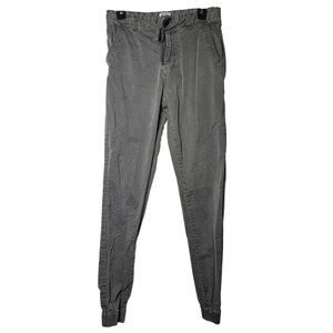 Katin Mens Gray Jogger Pants‎ Size 30 Casual Neutral Drawstring Grey Surf Pocket